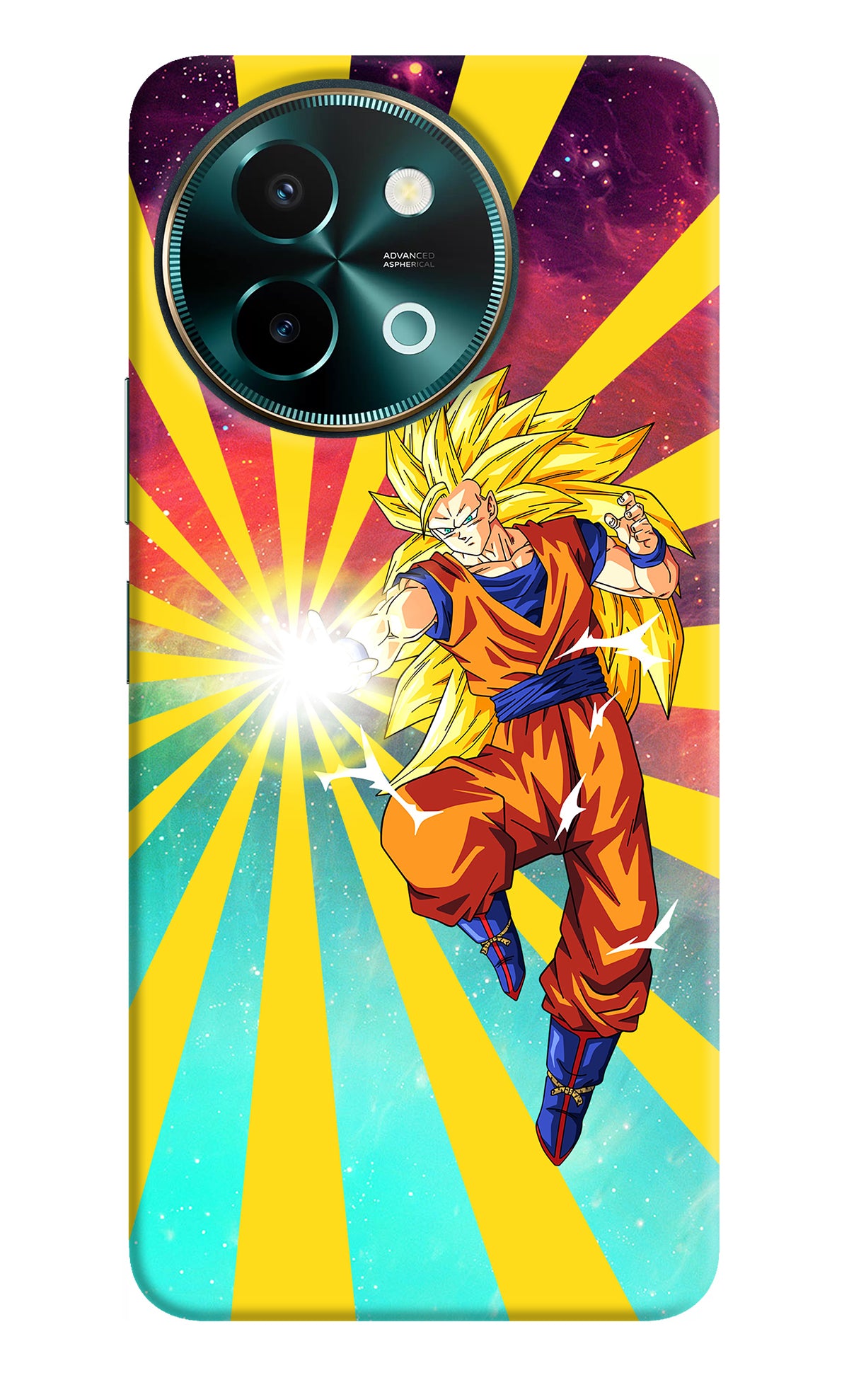 Goku Super Saiyan Vivo Y58 5G Back Cover