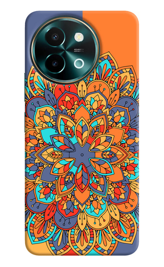 Color Mandala Vivo Y58 5G Hard Case Back Cover by Casekaro
