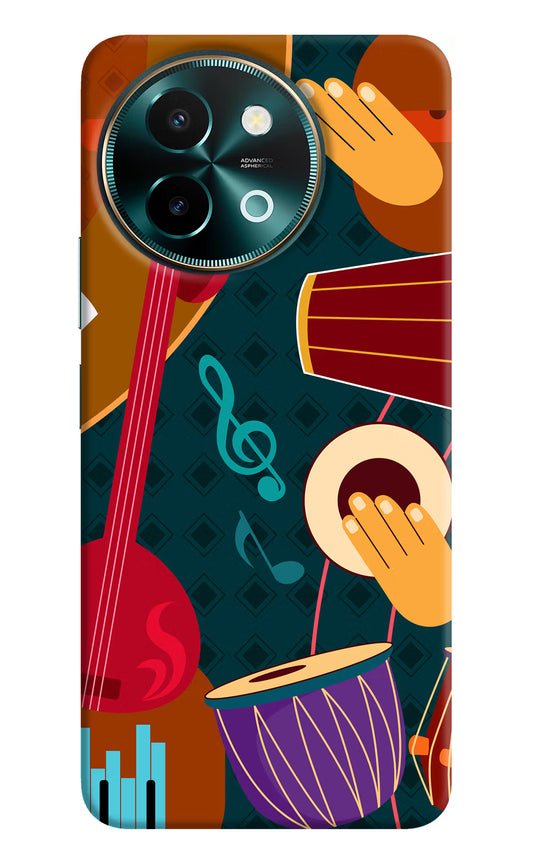 Music Instrument Vivo Y58 5G Hard Case Back Cover by Casekaro