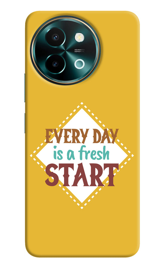 Every day is a Fresh Start Vivo Y58 5G Back Cover