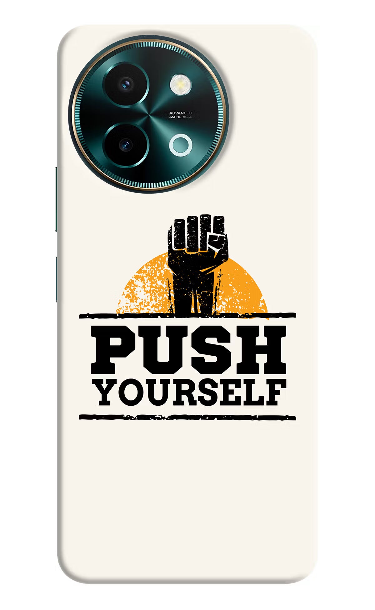 Push Yourself Vivo Y58 5G Hard Case Back Cover by Casekaro