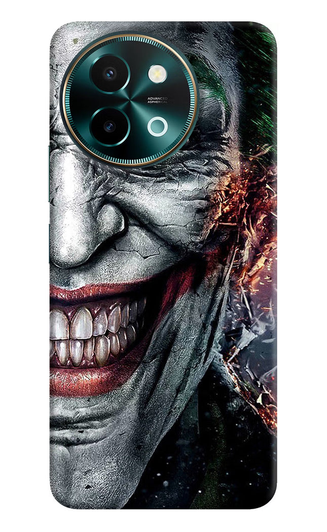 Joker Cam Vivo Y58 5G Hard Case Back Cover by Casekaro