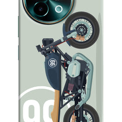 Classic Cafe Racer 99 Vivo Y58 5G Hard Case Back Cover by Casekaro