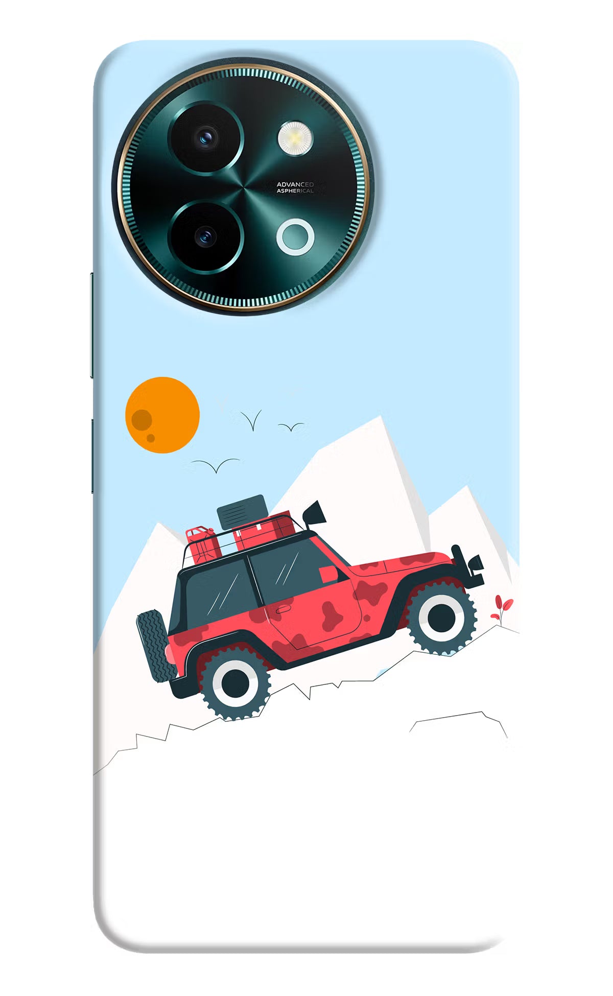 Mountain Trail Beast Vivo Y58 5G Hard Case Back Cover by Casekaro