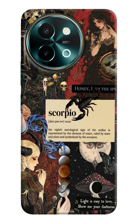 Scorpio Zodiac Vivo Y58 5G Hard Case Back Cover by Casekaro