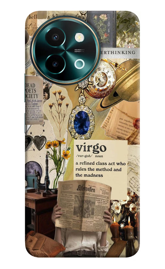 Virgo Zodiac Vivo Y58 5G Hard Case Back Cover by Casekaro