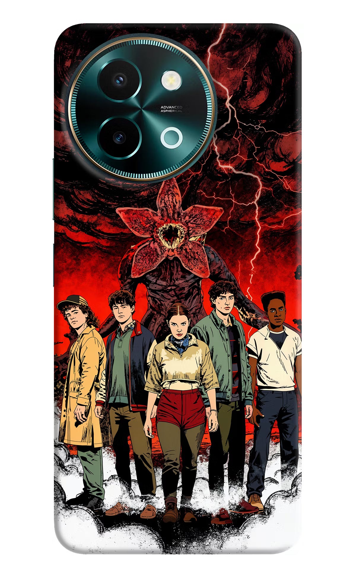 Ordinary Things Characters Vivo Y58 5G Hard Case Back Cover by Casekaro