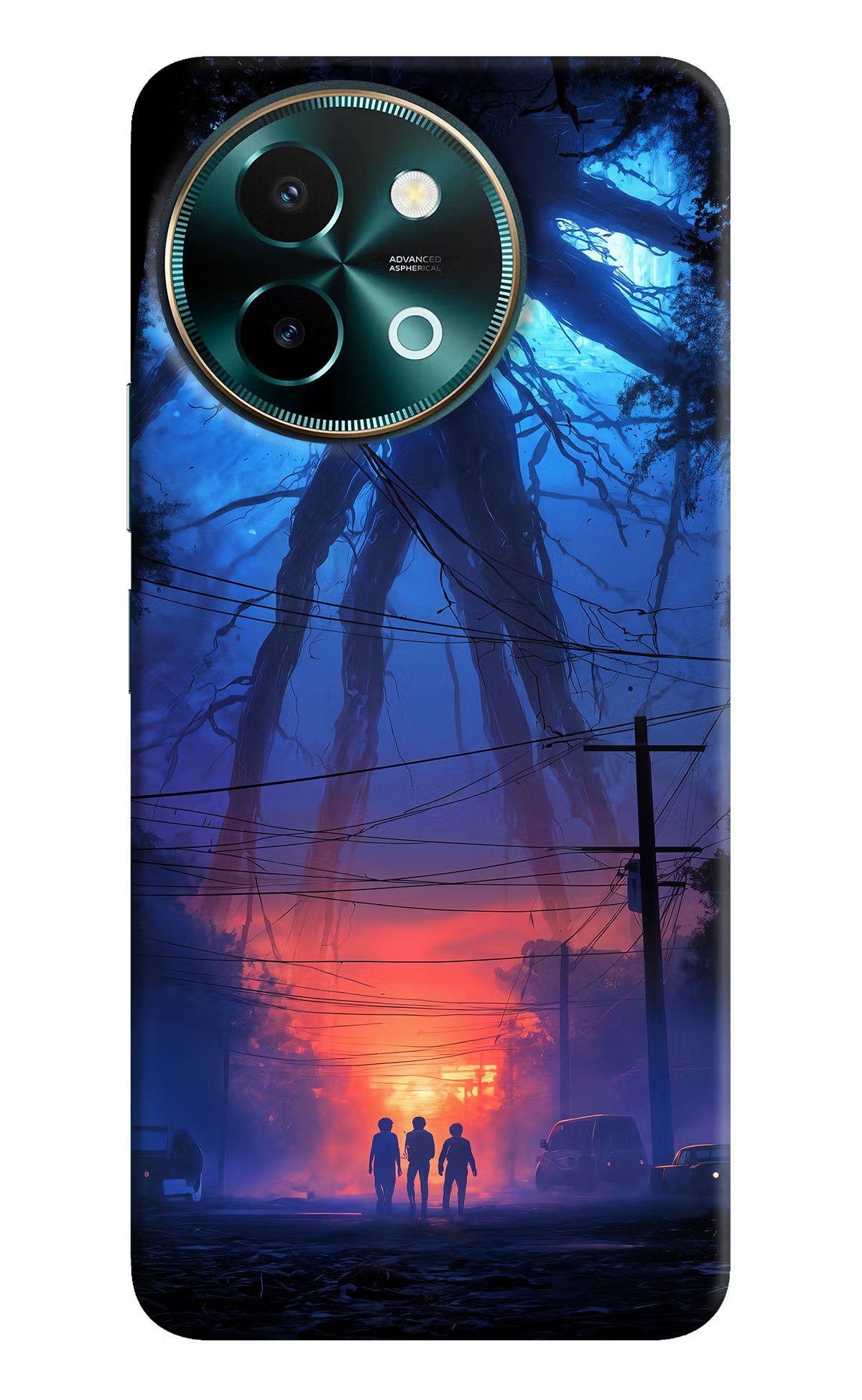 Ordinary Things Shadow Vivo Y58 5G Hard Case Back Cover by Casekaro