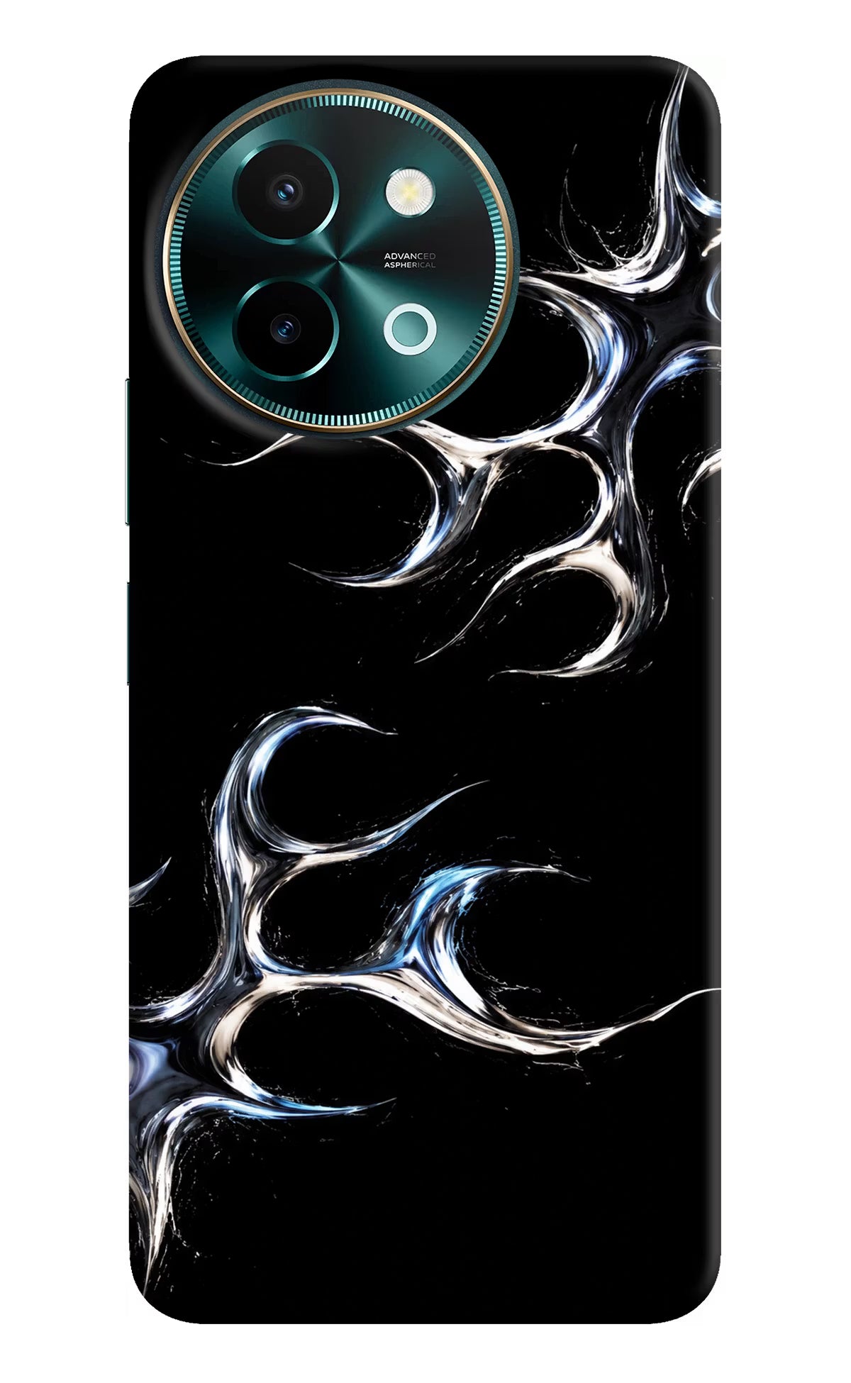 Chrome Tribal Vivo Y58 5G Hard Case Back Cover by Casekaro