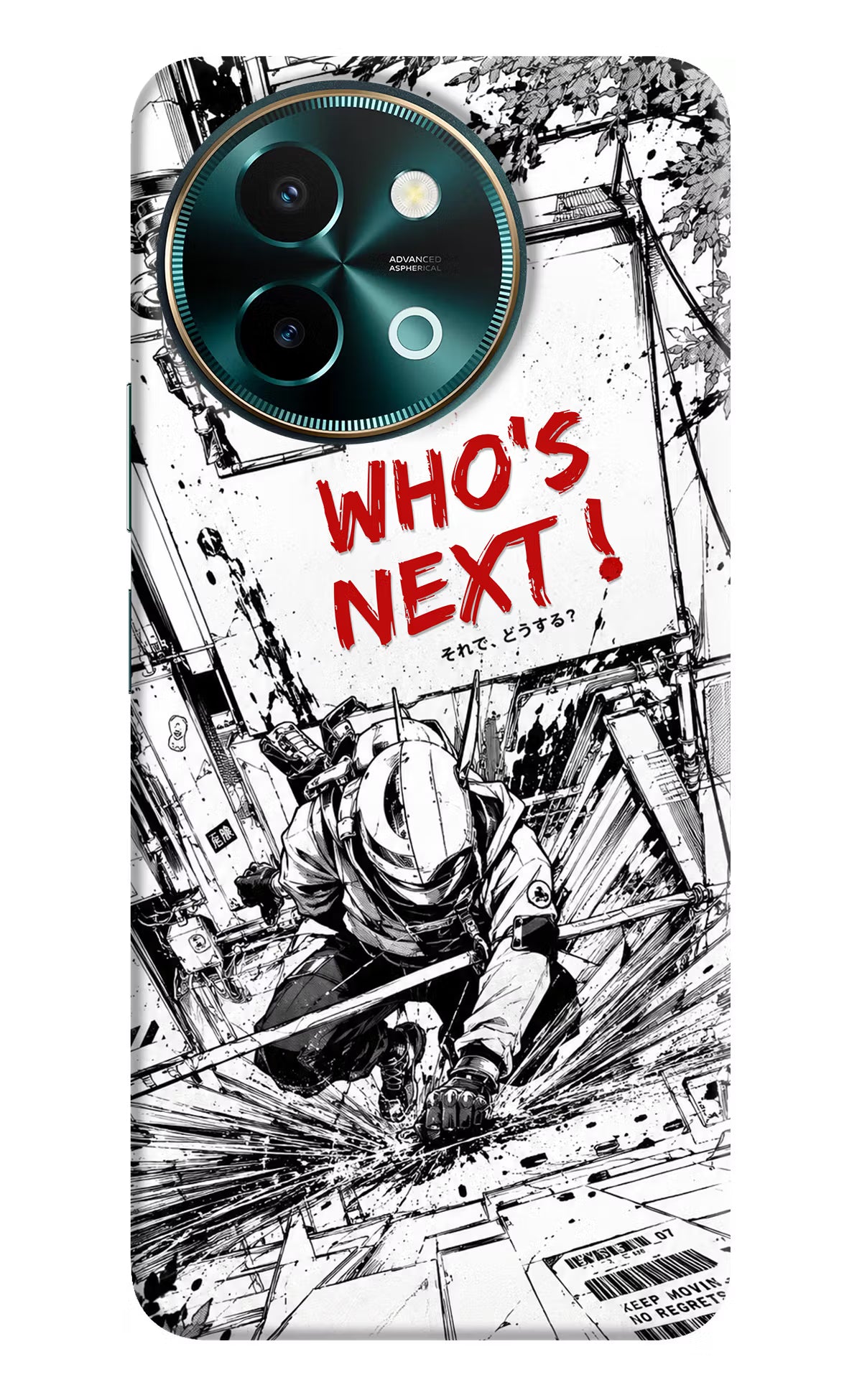 Who's Next Vivo Y58 5G Hard Case Back Cover by Casekaro