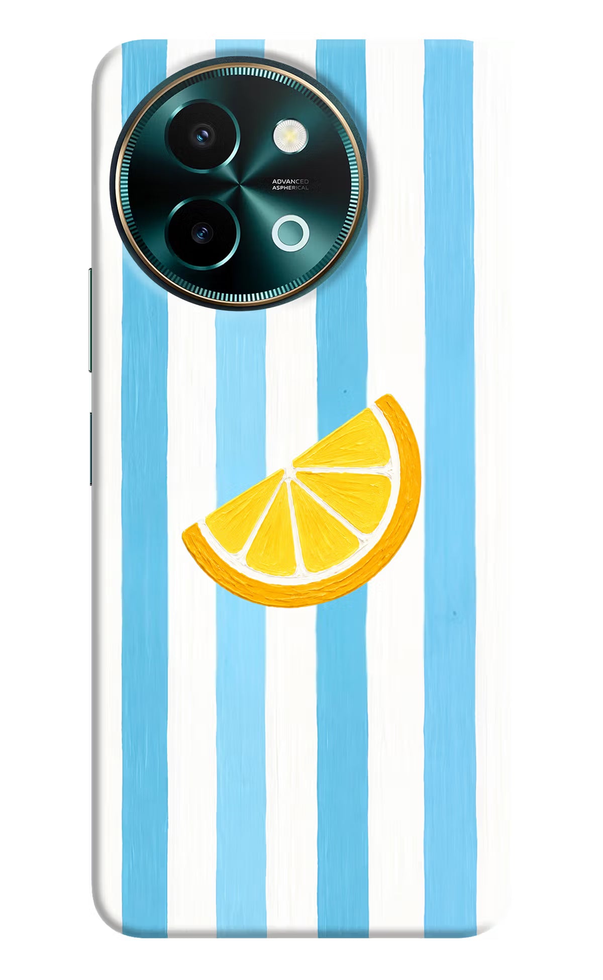 Summer Lemon Vivo Y58 5G Hard Case Back Cover by Casekaro