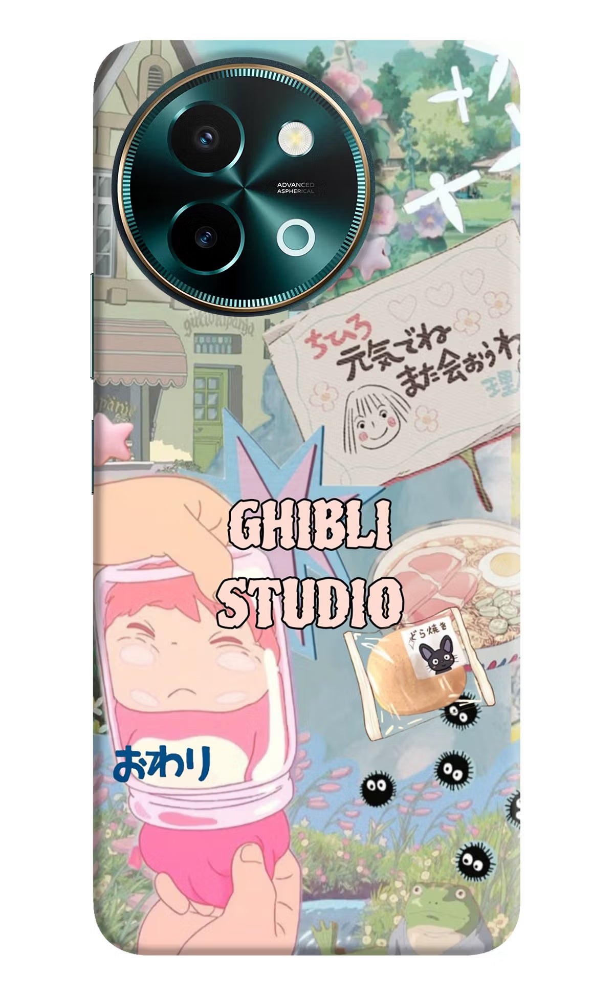 Studio Ghibli Vivo Y58 5G Back Cover