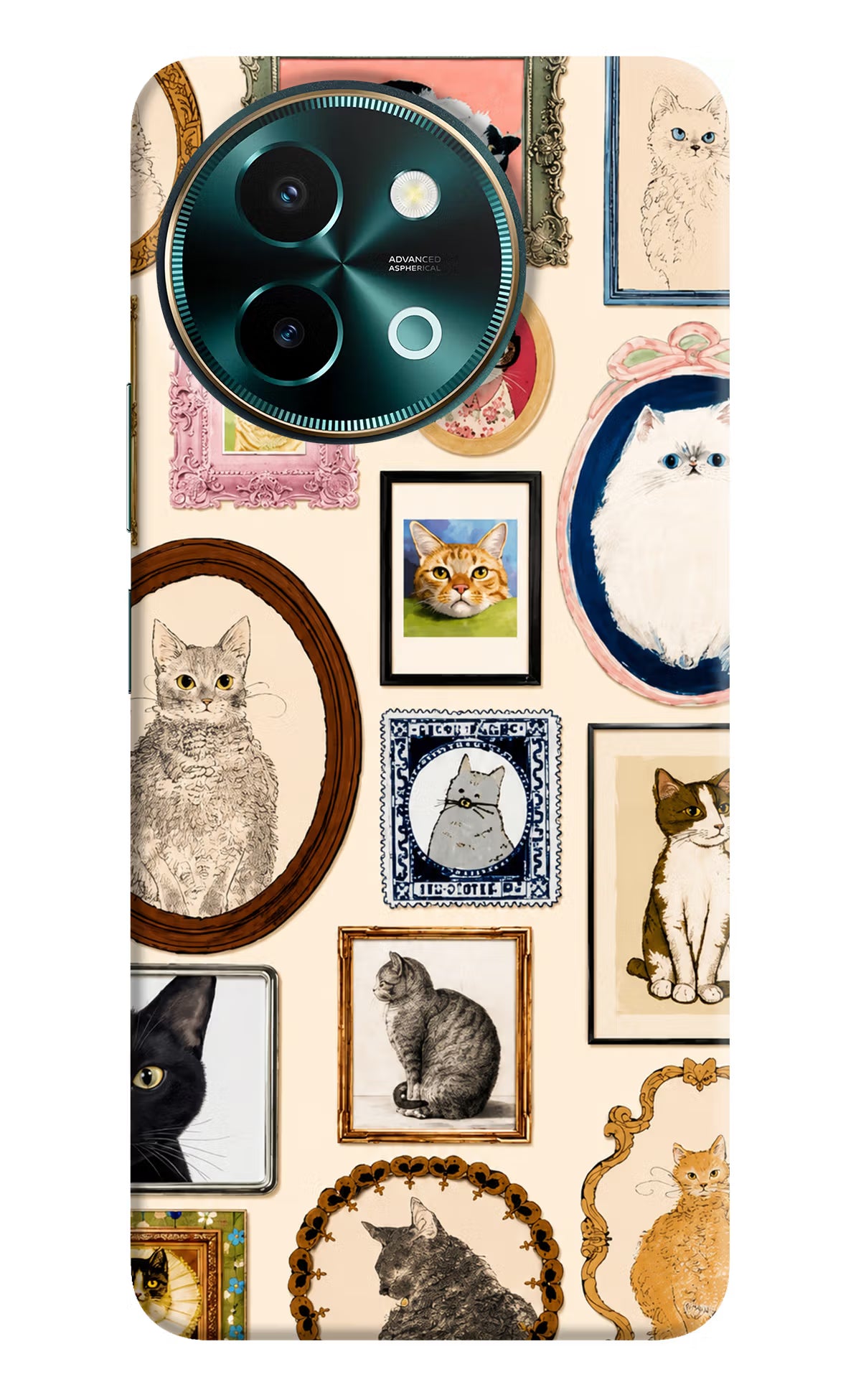 Mirror Cats Vivo Y58 5G Back Cover