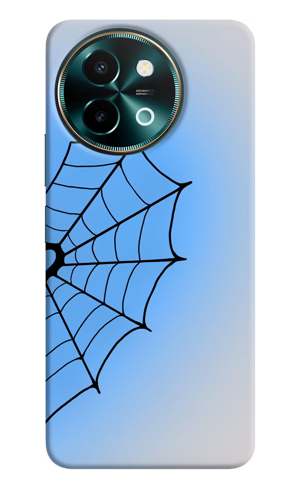 Blue Web Vivo Y58 5G Back Cover