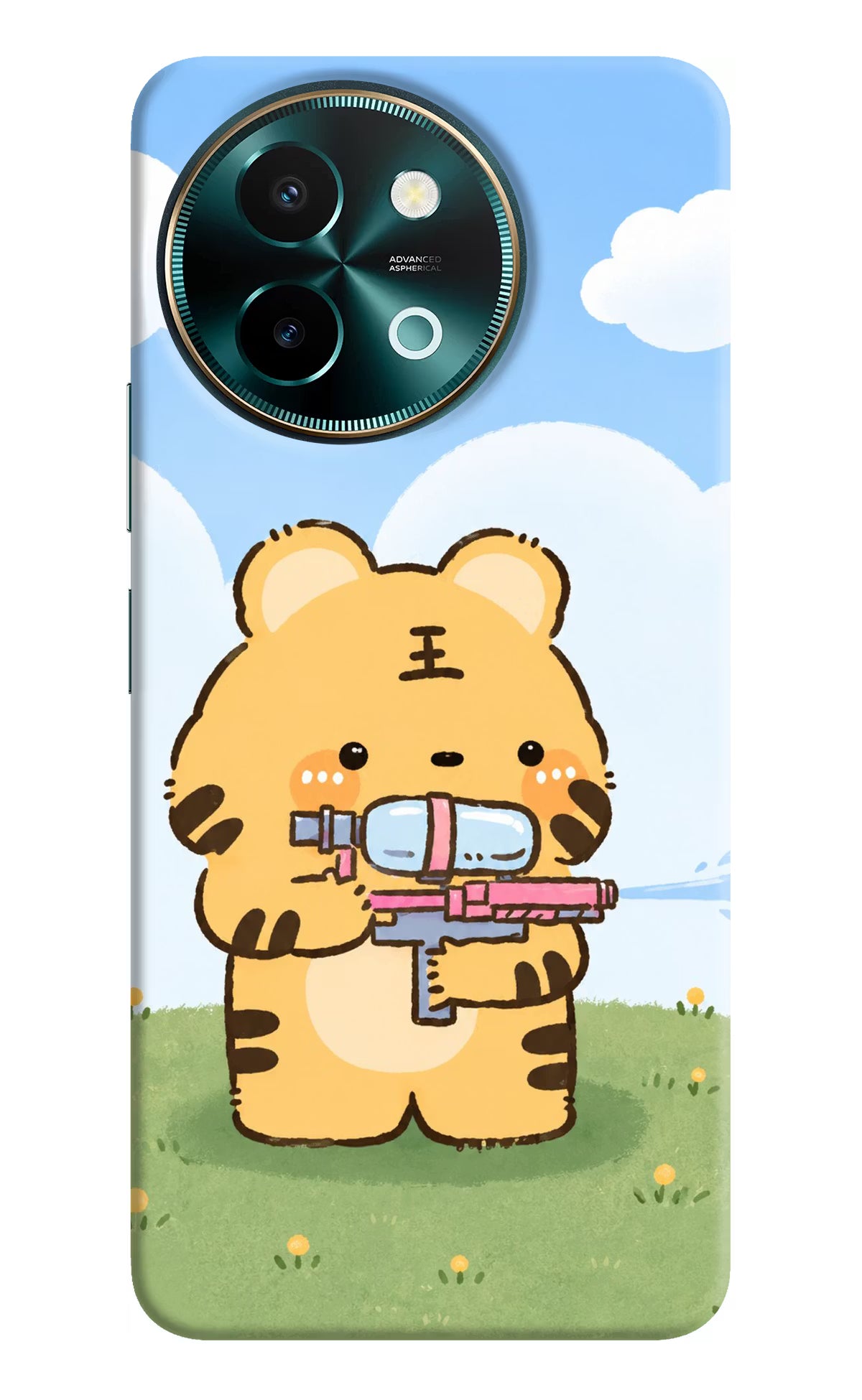 Tiger Treat Vivo Y58 5G Back Cover