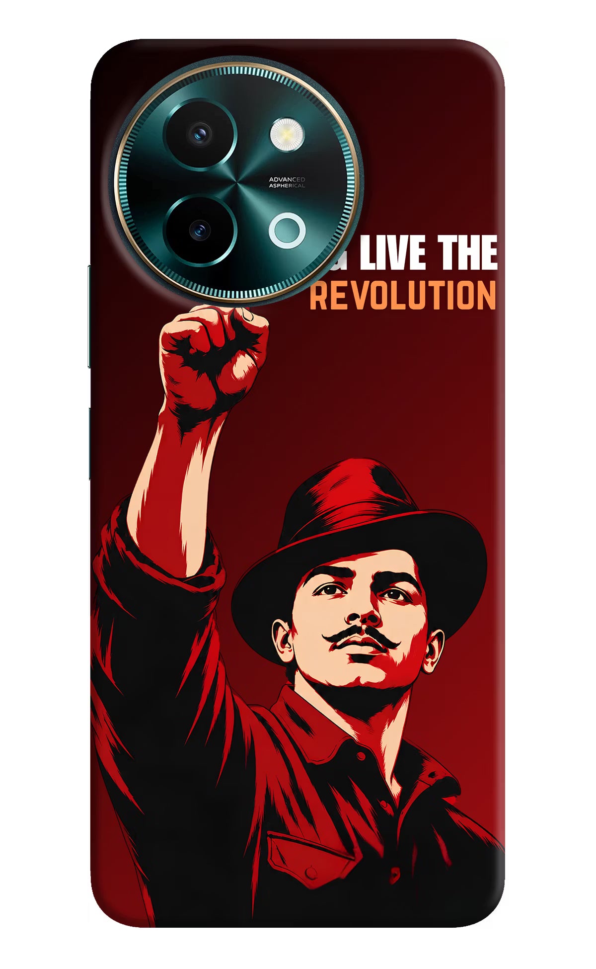 Bhagat Singh Revolution Vivo Y58 5G Back Cover