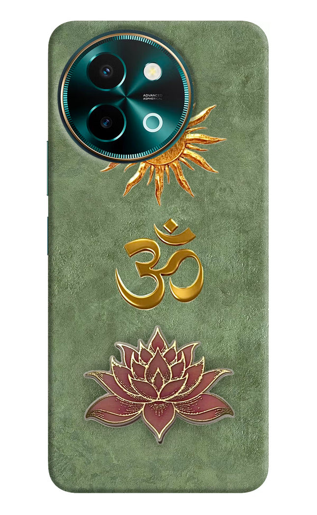 Om & Lotus Vivo Y58 5G Back Cover