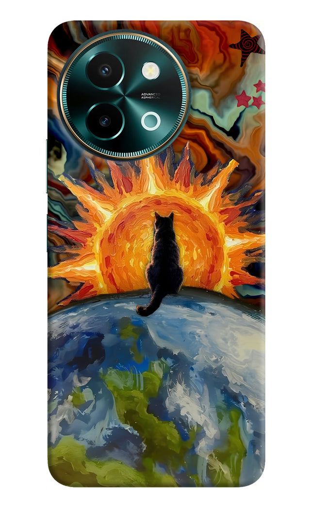 Sunrise Beyond Vivo Y58 5G Hard Case Back Cover by Casekaro