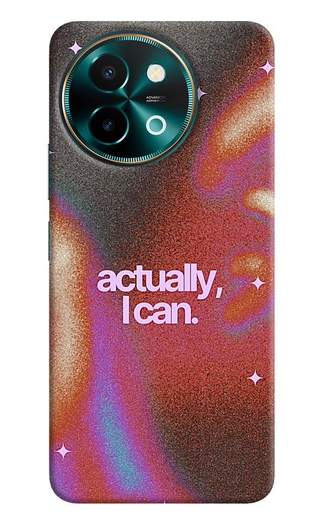 Pink Aura Vivo Y58 5G Hard Case Back Cover by Casekaro