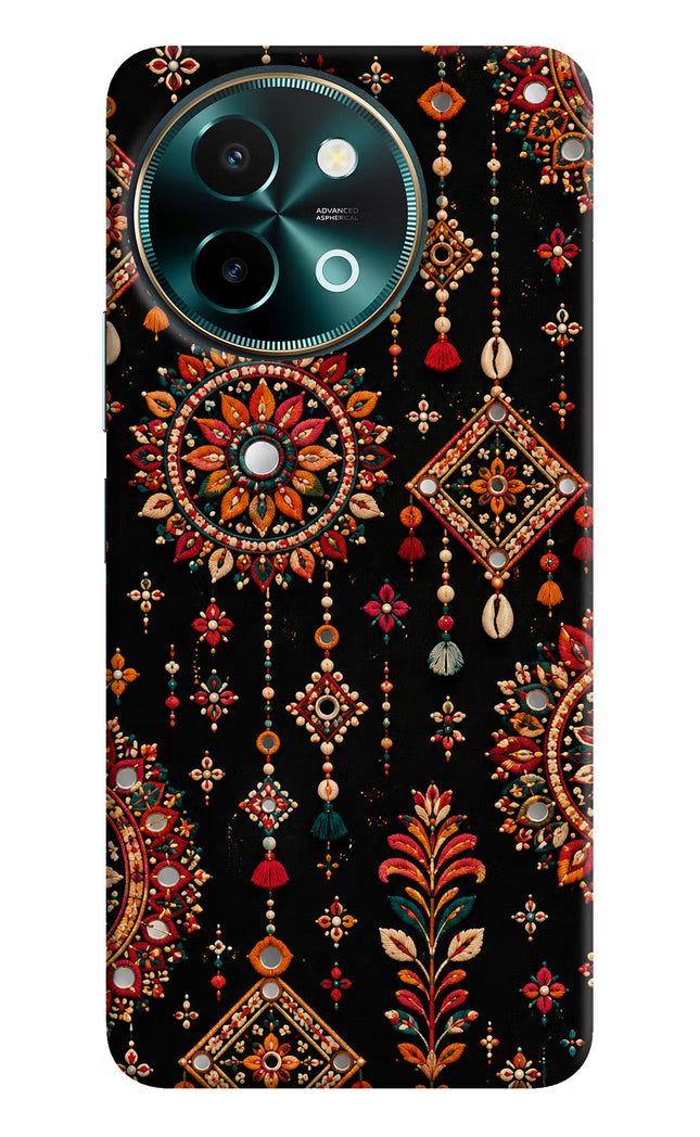 Boho Noir Vivo Y58 5G Hard Case Back Cover by Casekaro