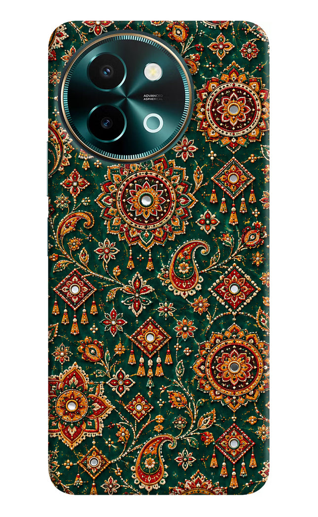 Green Pataka Vivo Y58 5G Hard Case Back Cover by Casekaro