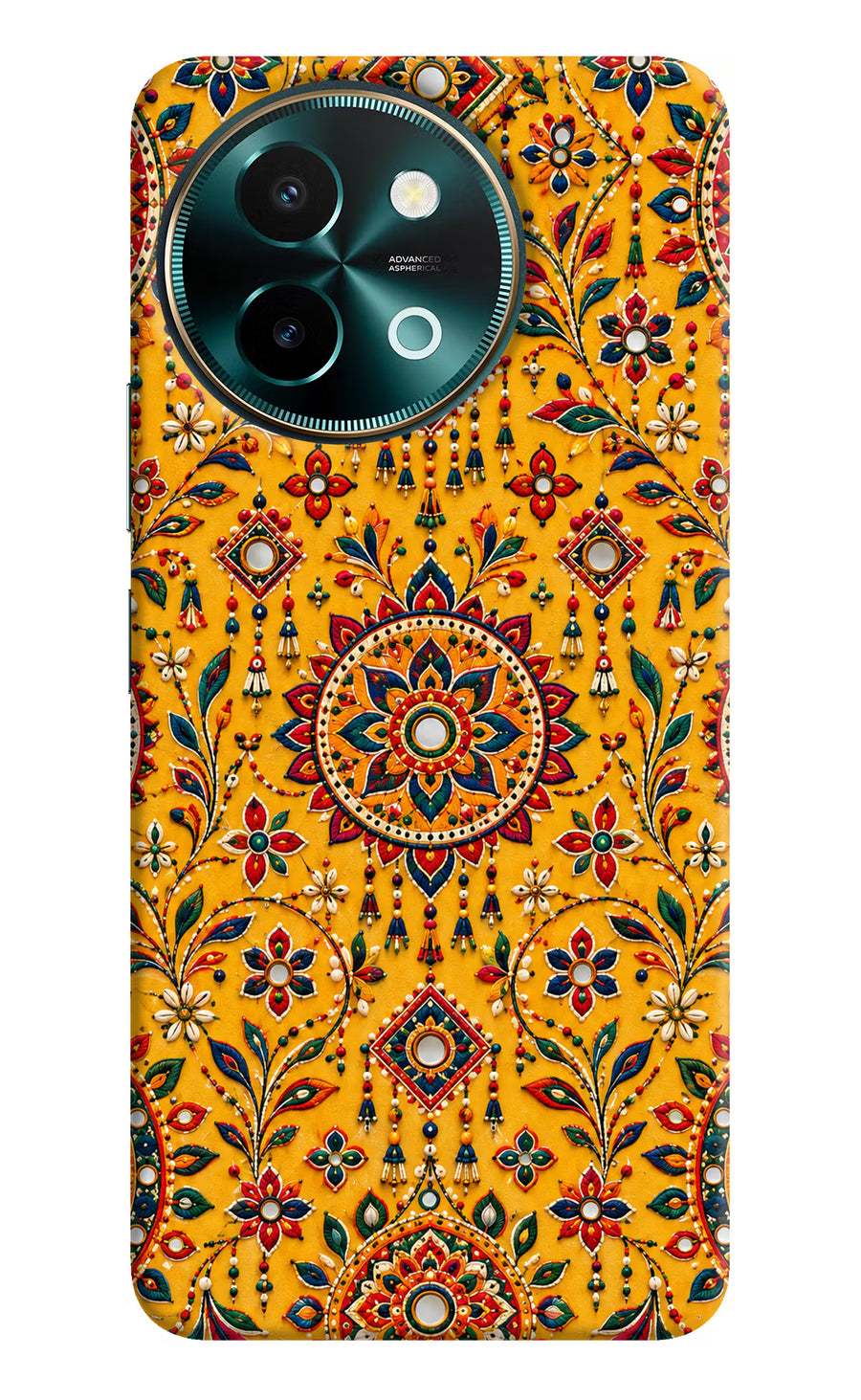 Sunlit Aura Vivo Y58 5G Back Cover, Hard case