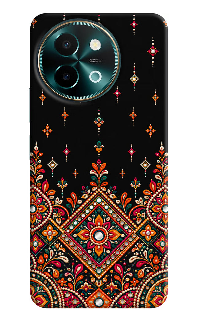 Noir Mehfil Vivo Y58 5G Hard Case Back Cover by Casekaro