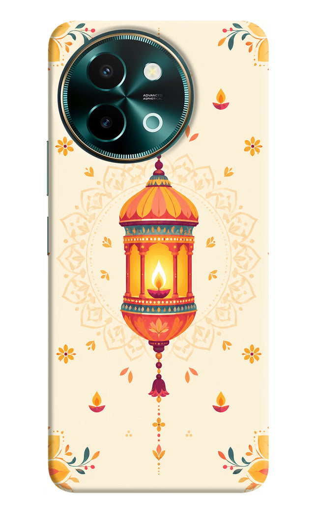 Golden Lantern Vivo Y58 5G Hard Case Back Cover by Casekaro