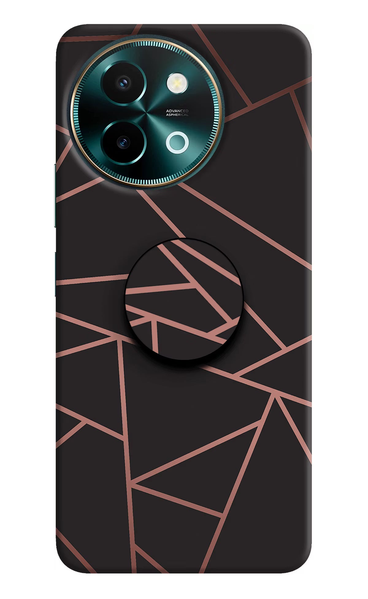Geometric Pattern Vivo Y58 5G Pop Case by Casekaro