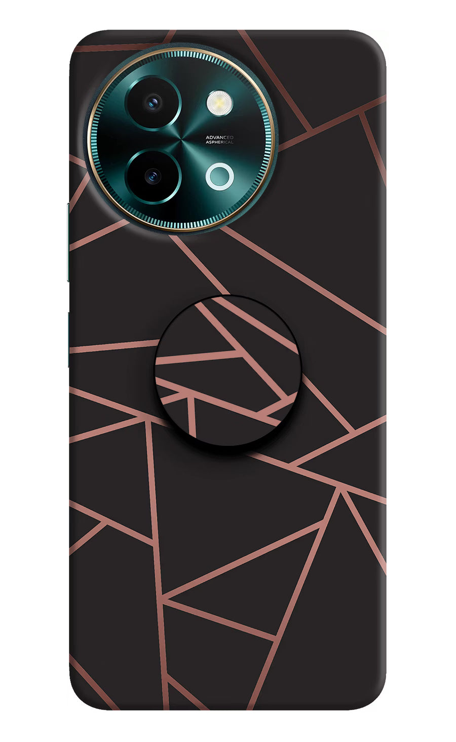 Geometric Pattern Vivo Y58 5G Pop Case, Hard case