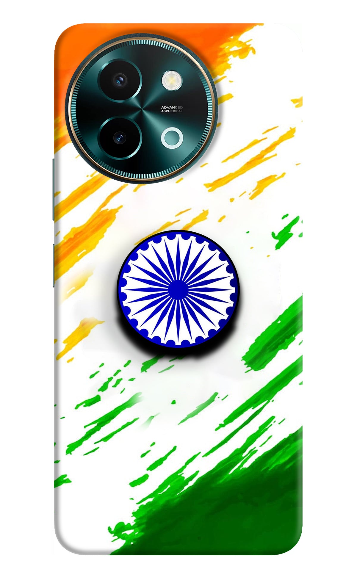 Indian Flag Ashoka Chakra Vivo Y58 5G Pop Case