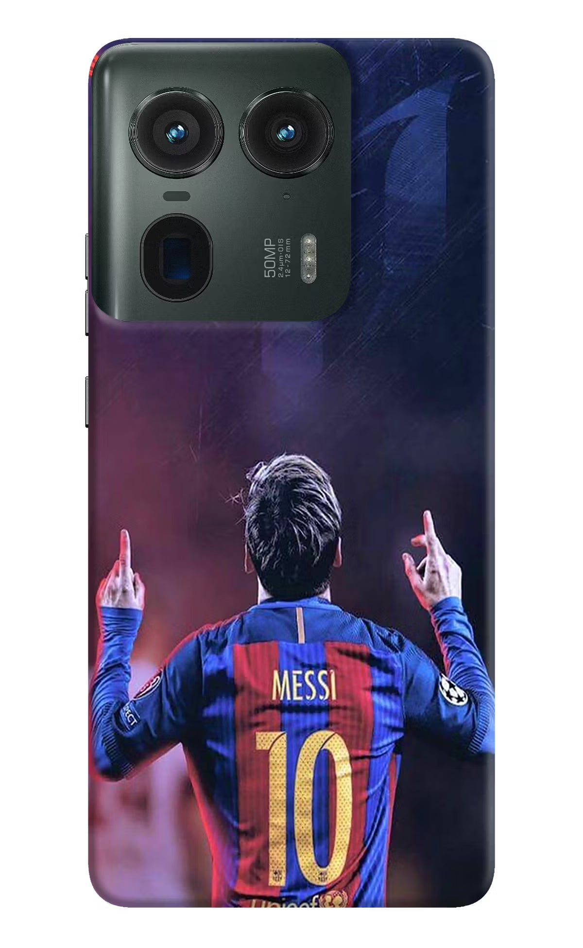 Messi Moto Edge 50 Ultra 5G Hard Case Back Cover by Casekaro