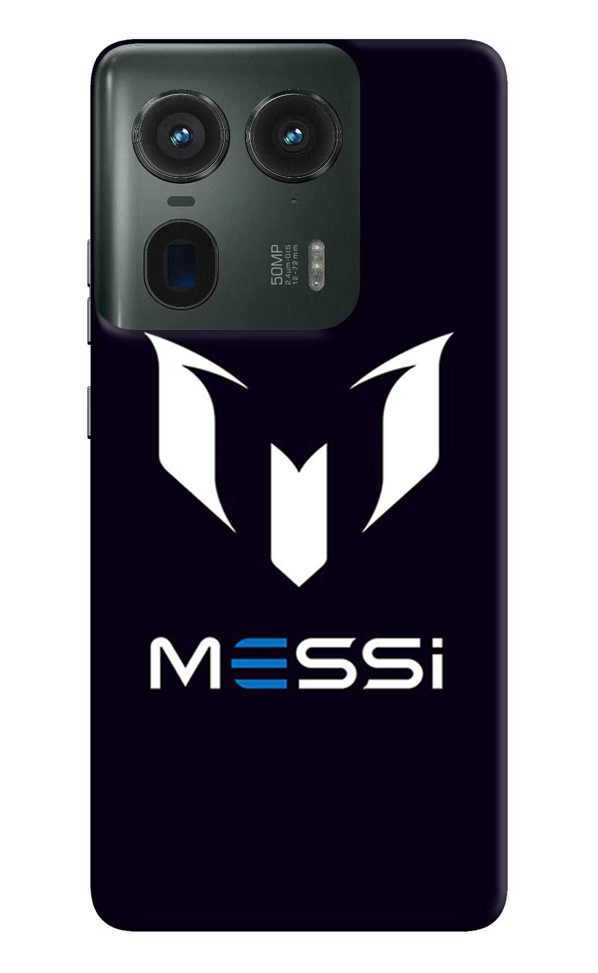 Messi Logo Moto Edge 50 Ultra 5G Hard Case Back Cover by Casekaro