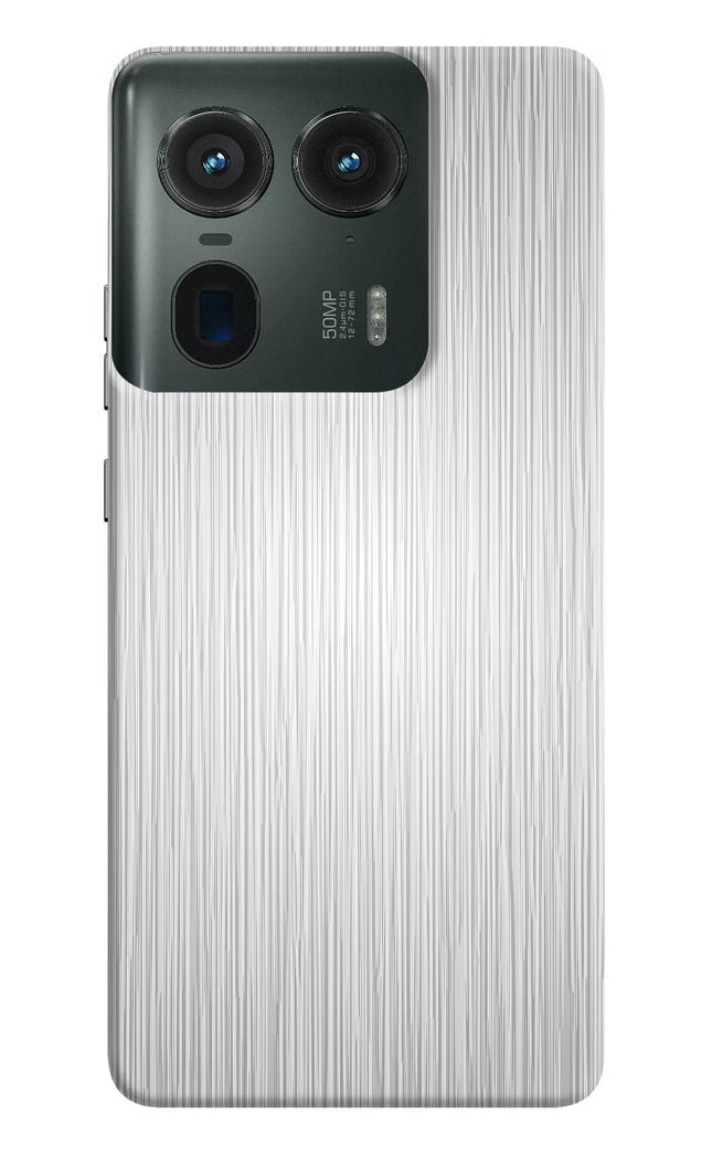 Wooden Grey Texture Moto Edge 50 Ultra 5G Hard Case Back Cover by Casekaro