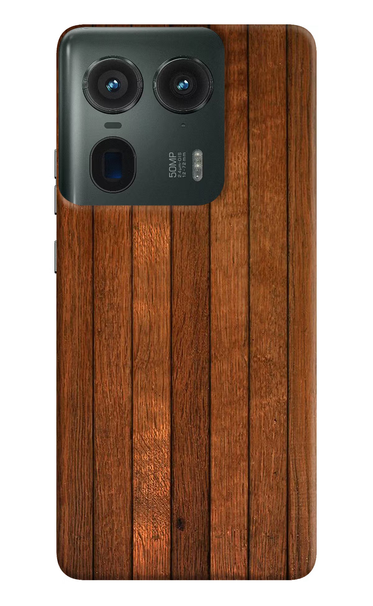 Wooden Artwork Bands Moto Edge 50 Ultra 5G Hard Case Back Cover by Casekaro