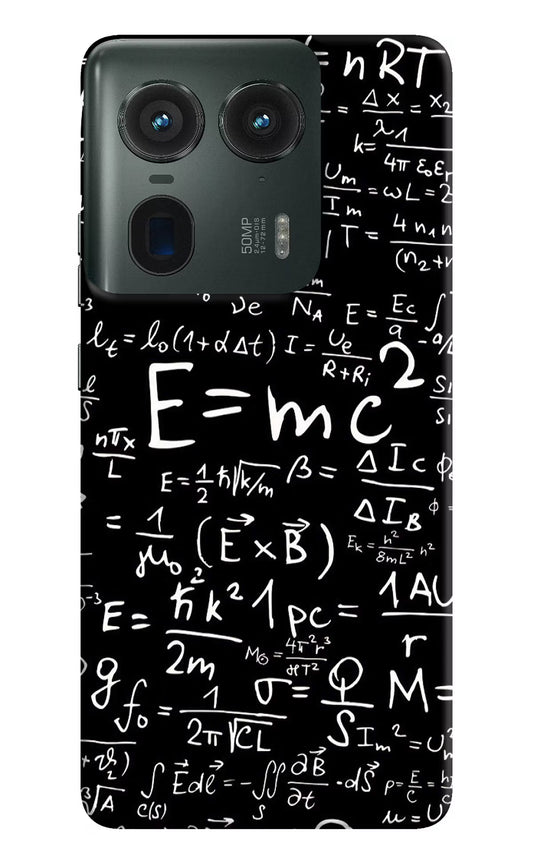Physics Formula Moto Edge 50 Ultra 5G Hard Case Back Cover by Casekaro