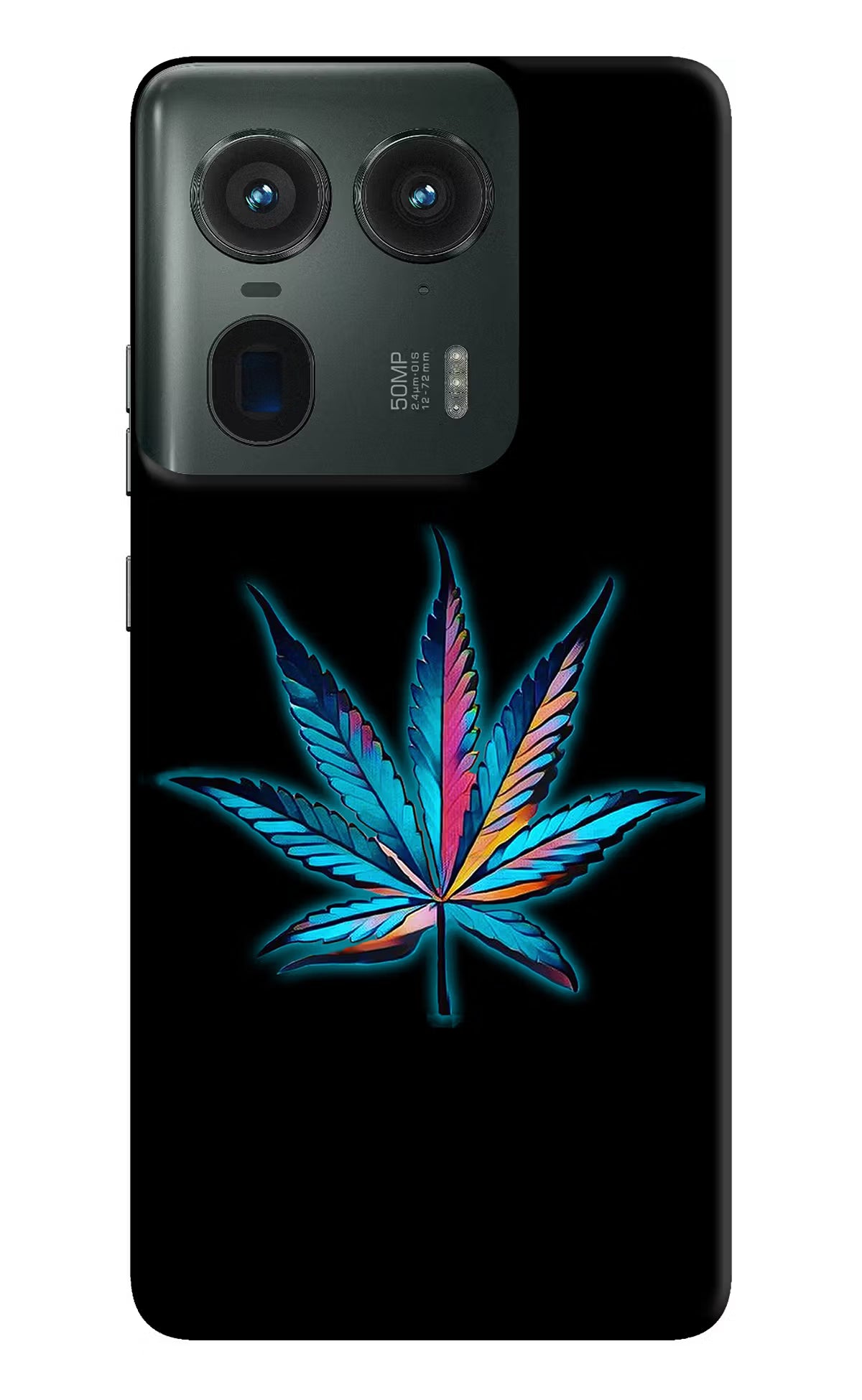 Weed Moto Edge 50 Ultra 5G Hard Case Back Cover by Casekaro