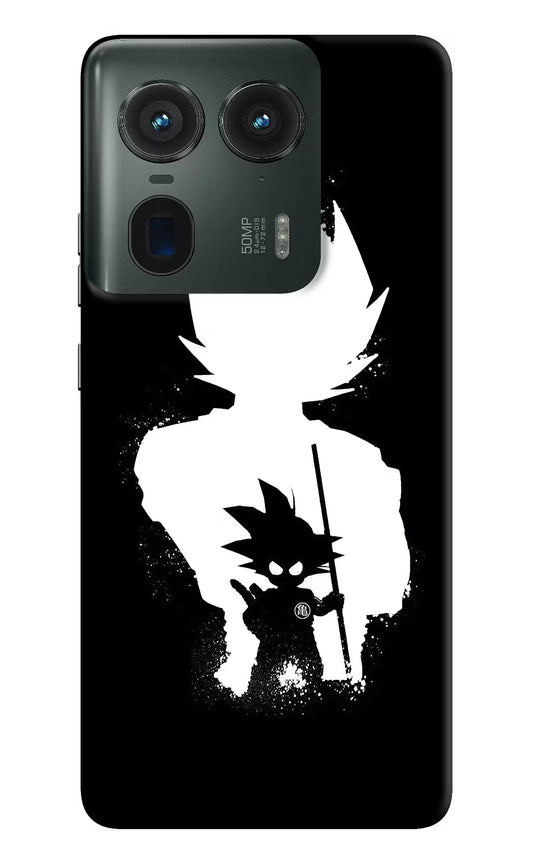 Goku Shadow Moto Edge 50 Ultra 5G Hard Case Back Cover by Casekaro