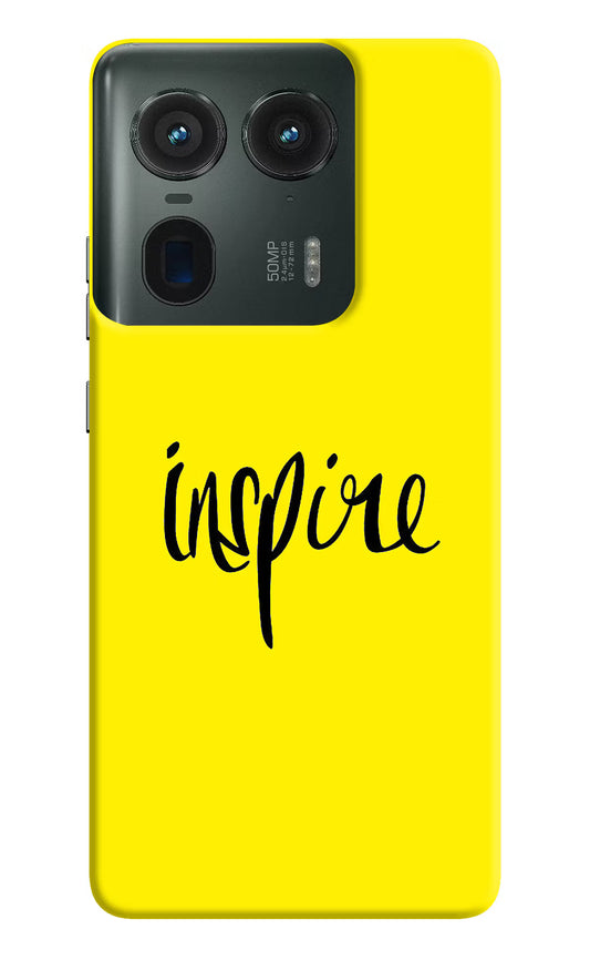 Inspire Moto Edge 50 Ultra 5G Hard Case Back Cover by Casekaro