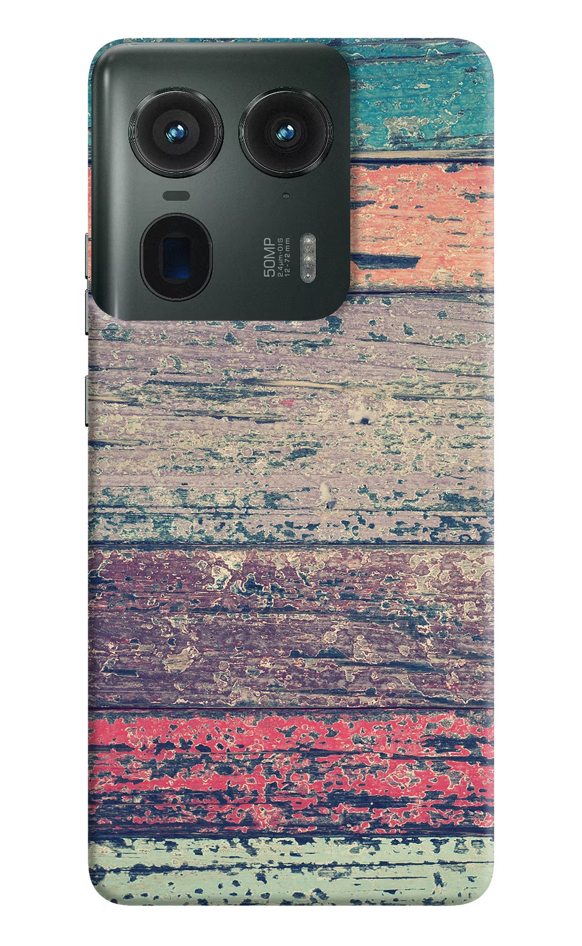 Colourful Wall Moto Edge 50 Ultra 5G Hard Case Back Cover by Casekaro
