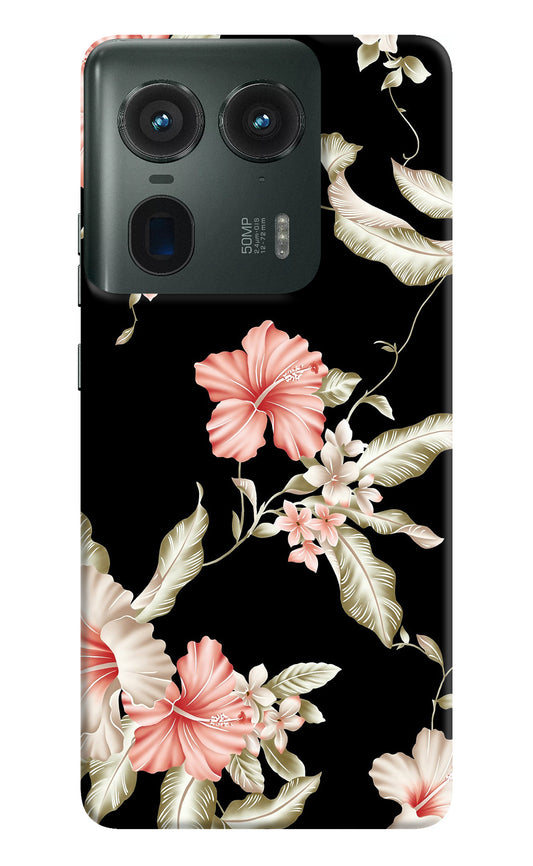 Flowers Moto Edge 50 Ultra 5G Back Cover