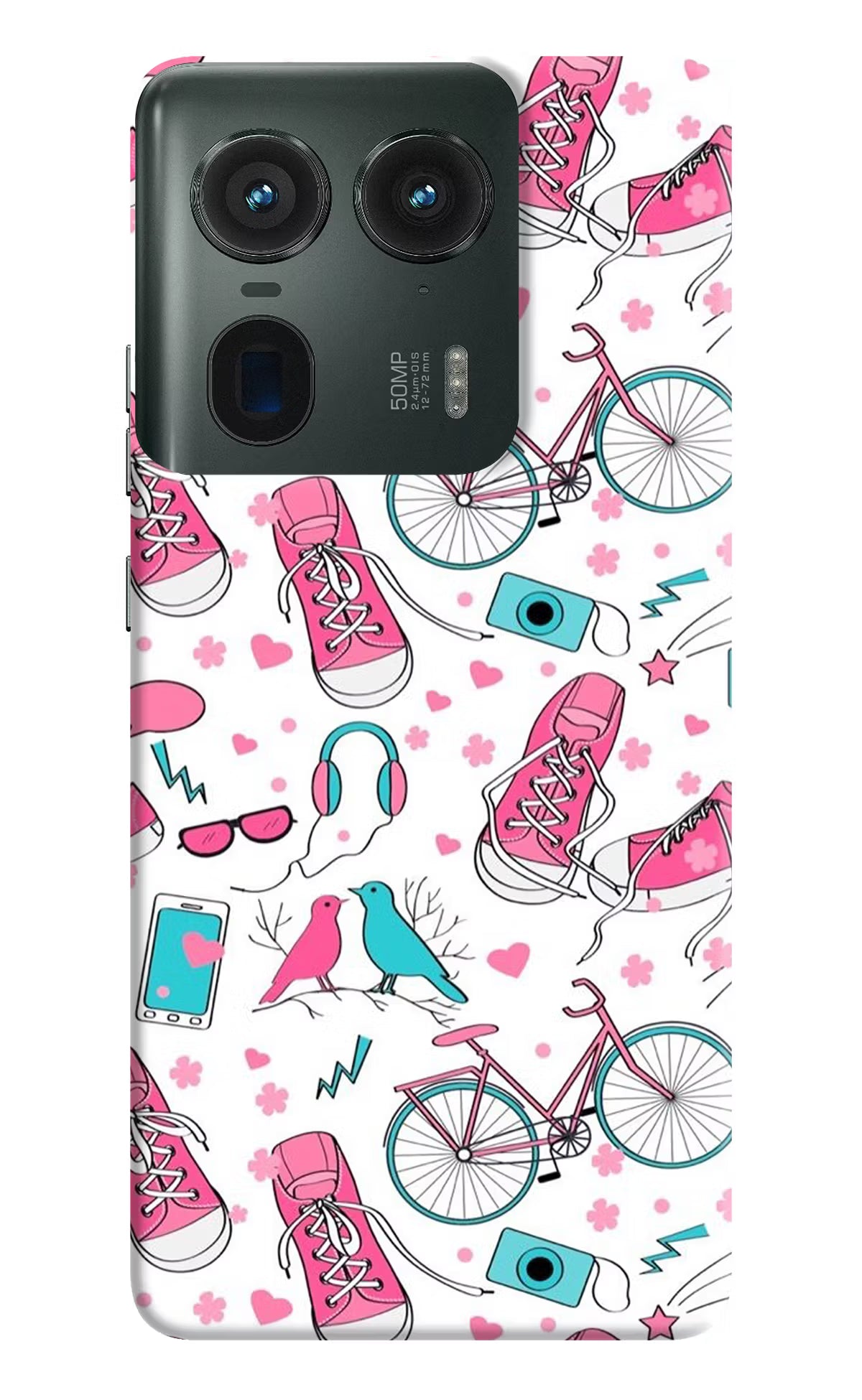 Artwork Moto Edge 50 Ultra 5G Hard Case Back Cover by Casekaro