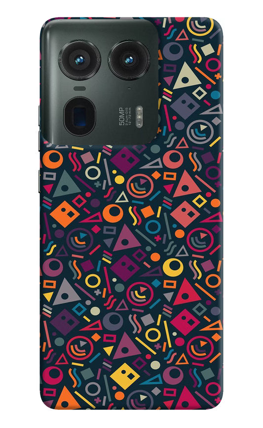 Geometric Abstract Moto Edge 50 Ultra 5G Hard Case Back Cover by Casekaro