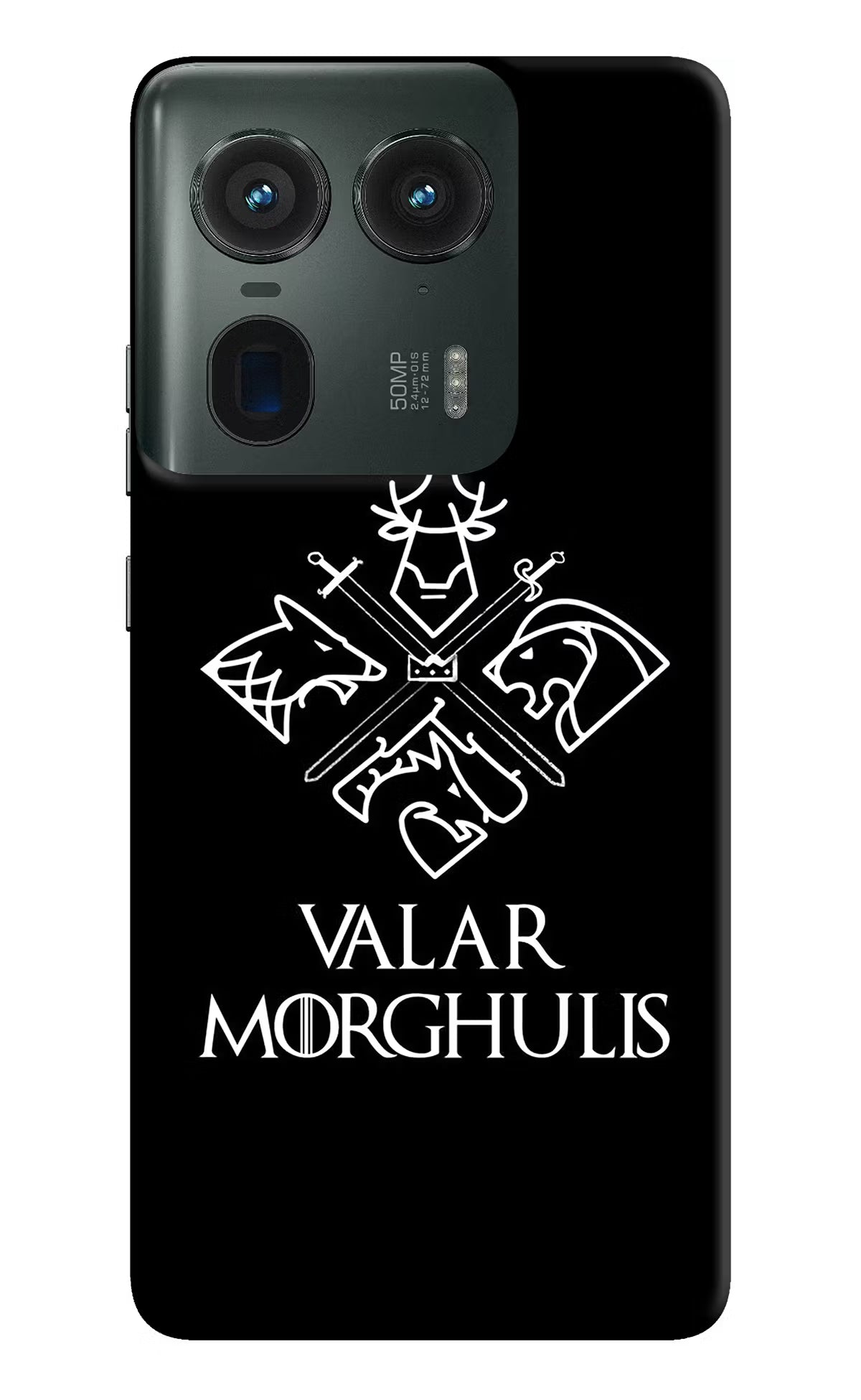 Valar Morghulis | Game Of Thrones Moto Edge 50 Ultra 5G Hard Case Back Cover by Casekaro