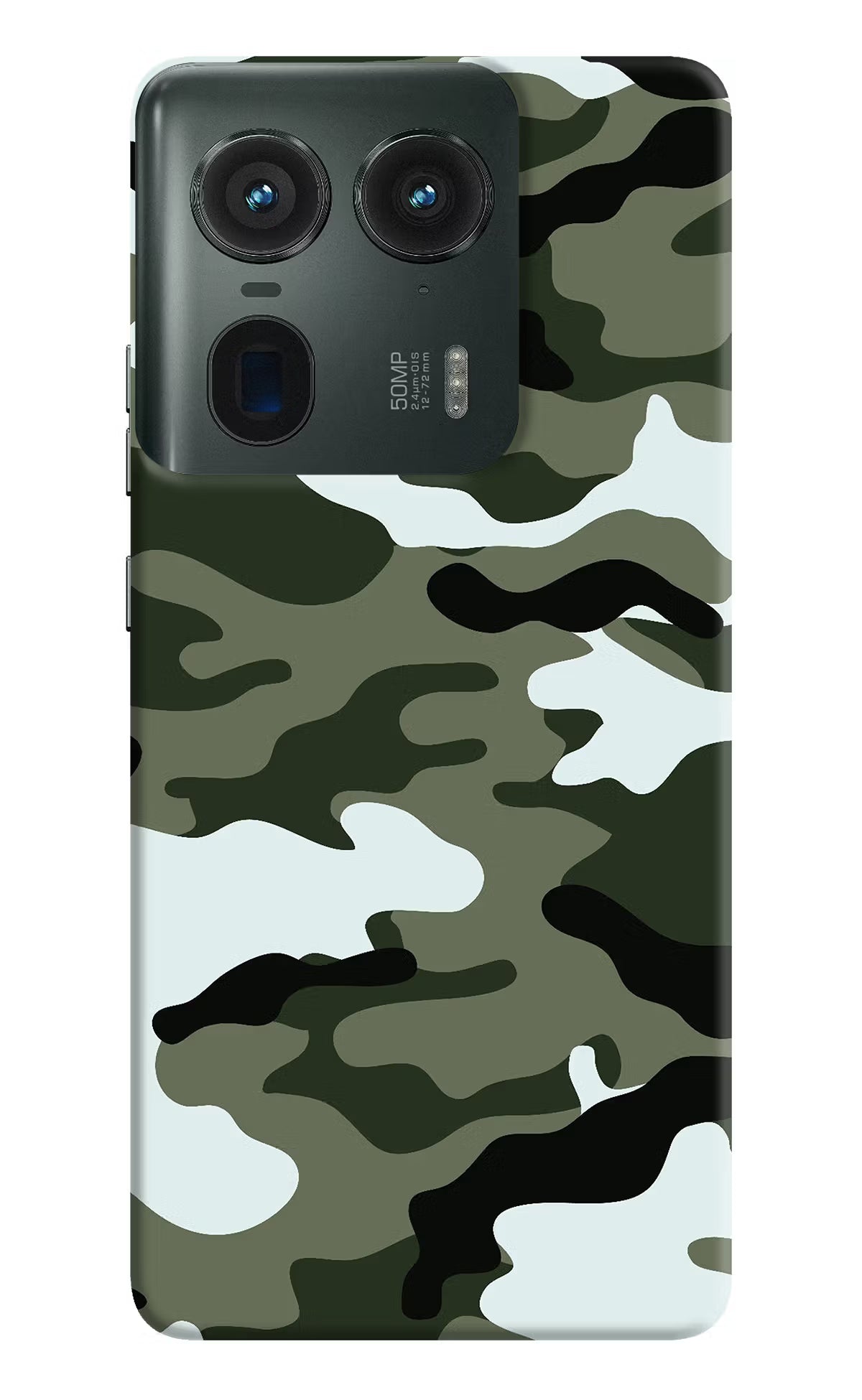 Camouflage Moto Edge 50 Ultra 5G Hard Case Back Cover by Casekaro