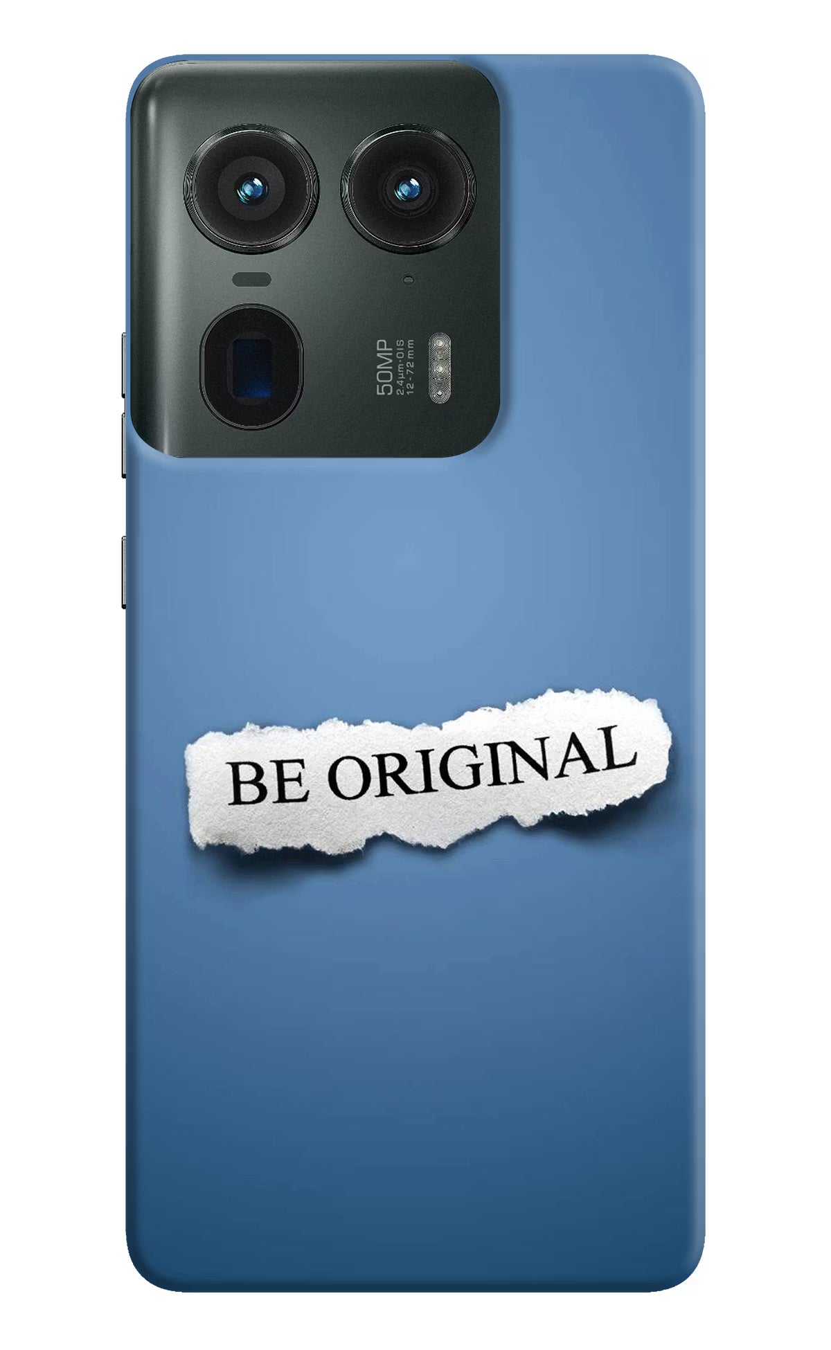 Be Original Moto Edge 50 Ultra 5G Hard Case Back Cover by Casekaro