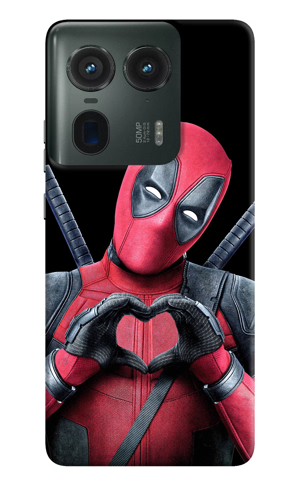 Deadpool Moto Edge 50 Ultra 5G Hard Case Back Cover by Casekaro