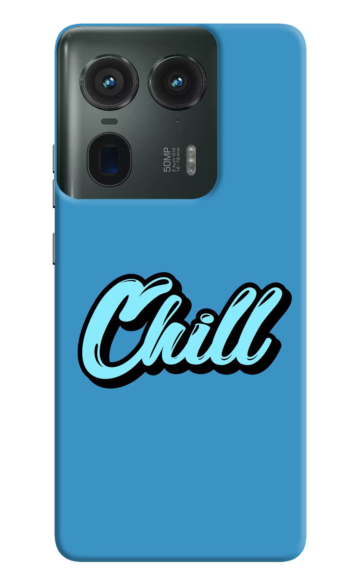 Chill Moto Edge 50 Ultra 5G Hard Case Back Cover by Casekaro