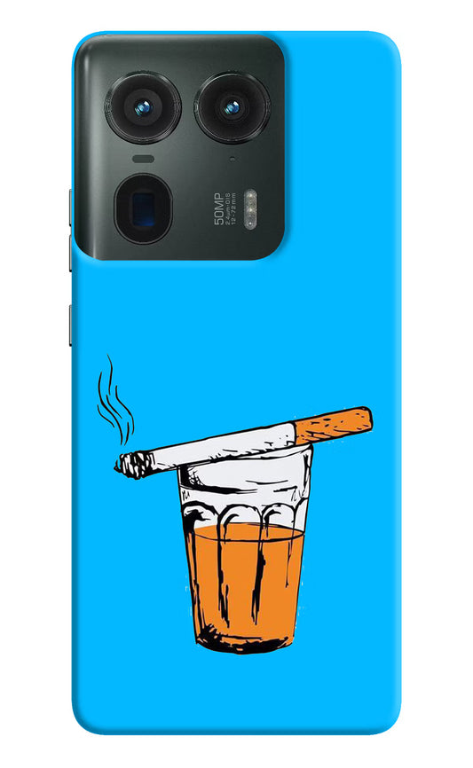 Chai Sutta Moto Edge 50 Ultra 5G Hard Case Back Cover by Casekaro