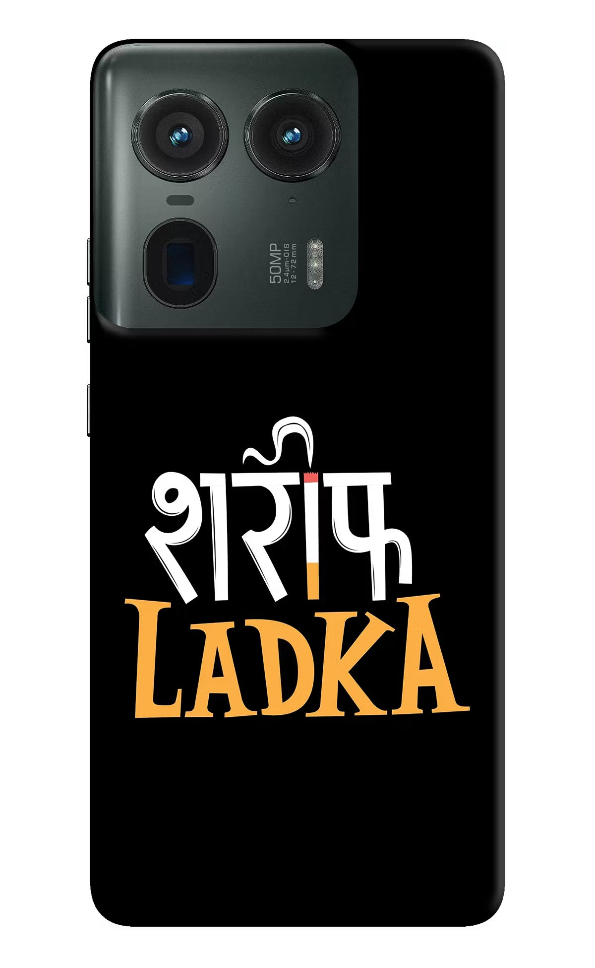 Shareef Ladka Moto Edge 50 Ultra 5G Hard Case Back Cover by Casekaro